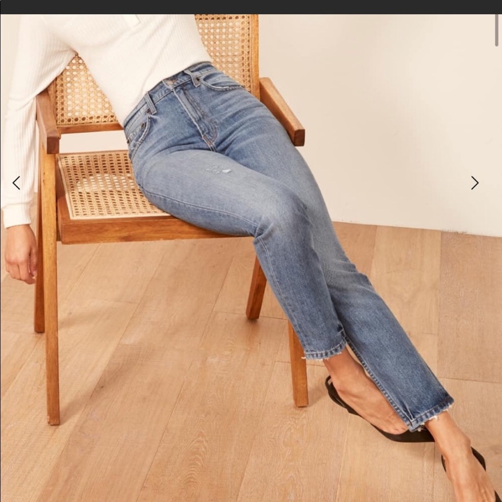 reformation JULIA high rise jeans